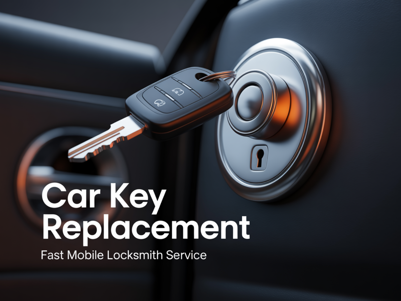 Mobile car key replacement service